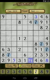 Sudoku Free 2.26. Скриншот 20