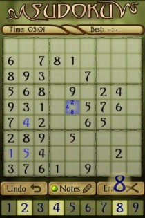 Sudoku Free 2.31. Скриншот 6