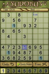 Sudoku Free 2.31. Скриншот 11