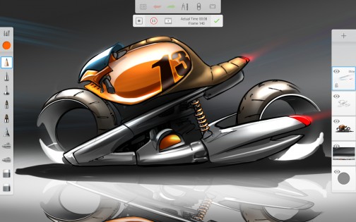 Autodesk SketchBook 6.0.7. Скриншот 1