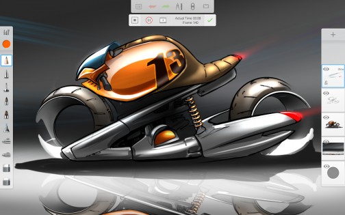 Autodesk Sketchbook 6.1.1. Скриншот 1