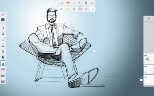 Autodesk Sketchbook 6.2.0. Скриншот 2