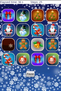 Christmas Memory Game 1.0.3. Скриншот 2