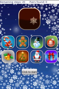 Christmas Memory Game 1.0.3. Скриншот 3