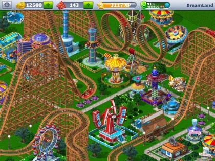 RollerCoaster Tycoon 4 1.13.5. Скриншот 1