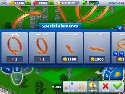 RollerCoaster Tycoon 4 1.13.5. Скриншот 10