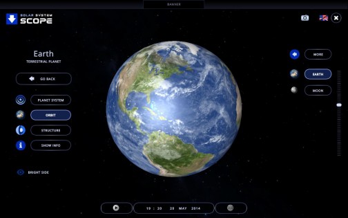 Solar System Scope 3.2.5. Скриншот 1