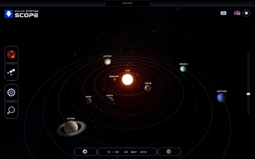 Solar System Scope 3.2.6. Скриншот 3