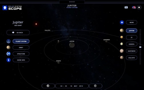 Solar System Scope 3.2.5. Скриншот 15