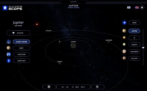 Solar System Scope 3.2.6. Скриншот 15