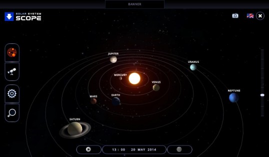 Solar System Scope 3.2.5. Скриншот 17
