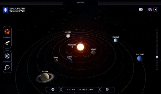 Solar System Scope 3.2.6. Скриншот 17