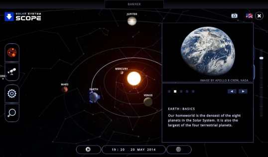Solar System Scope 3.2.5. Скриншот 18