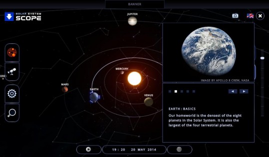 Solar System Scope 3.2.6. Скриншот 19