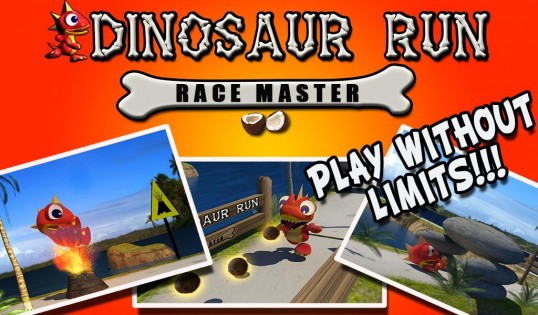 Dinosaur Run Race Master 230403.0. Скриншот 1