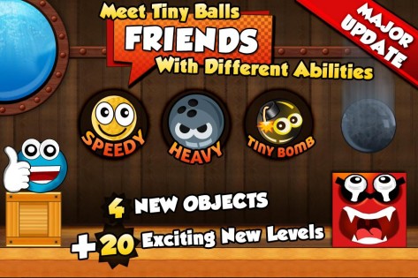 Tiny Ball vs. Evil Devil 3.8. Скриншот 1