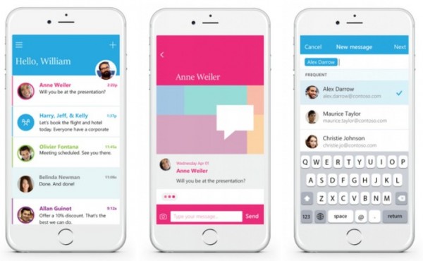 Microsoft Garage представил Email-клиент Send, работающий как типичный мессенджер