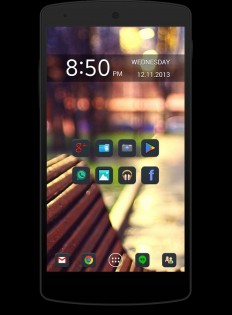 Dark Synergy (ADW Apex Nova) 2.1. Скриншот 2