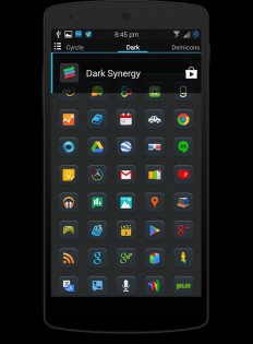 Dark Synergy (ADW Apex Nova) 2.1. Скриншот 3