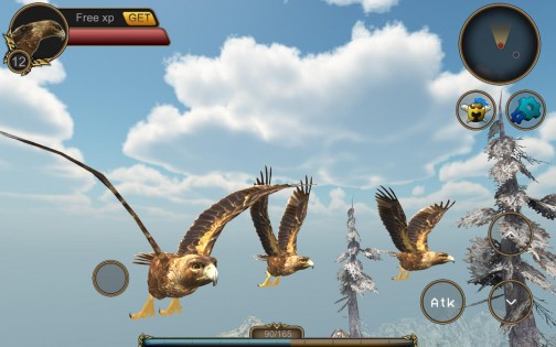 Eagle Bird Simulator 2.0. Скриншот 3