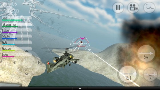 CHAOS Combat Helicopter 3D 6.1.8. Скриншот 3