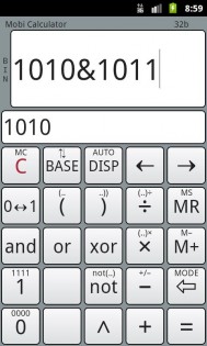 Калькулятор MobiCalc 1.5.1. Скриншот 3