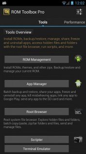 ROM Toolbox Pro 6.7.2. Скриншот 9