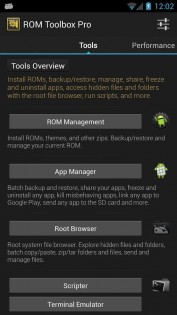 ROM Toolbox Pro 6.8.0. Скриншот 9