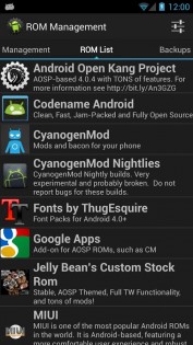 ROM Toolbox Lite 6.9.0. Скриншот 11
