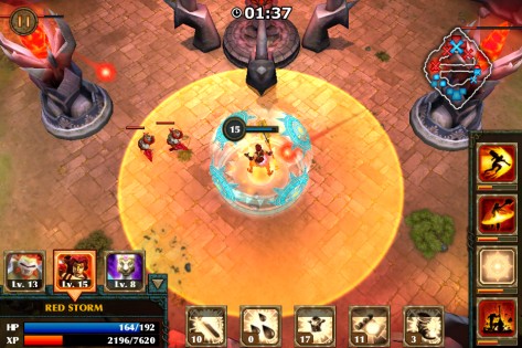 Legendary Heroes MOBA 3.4.33. Скриншот 2