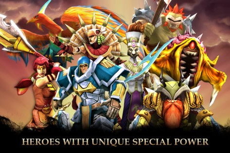 Legendary Heroes MOBA 3.4.33. Скриншот 9