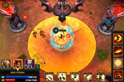 Legendary Heroes MOBA 3.4.32. Скриншот 12