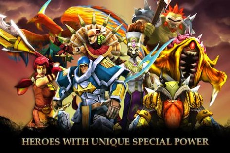 Legendary Heroes MOBA 3.4.33. Скриншот 13