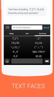 KK Emoji Keyboard 4.5.1. Скриншот 8