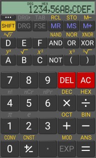 RealCalc Scientific Calculator 3.1.0. Скриншот 3