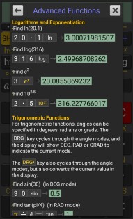 RealCalc Scientific Calculator 3.1.0. Скриншот 5