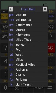 RealCalc Scientific Calculator 3.1.0. Скриншот 7