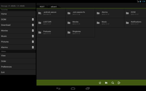 Fo File Manager 1.8.12. Скриншот 2