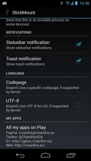 StickMount 3.50. Скриншот 2