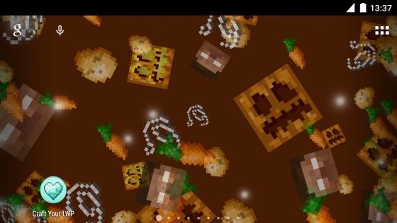 Live Minecraft Wallpaper 2.8.19. Скриншот 1