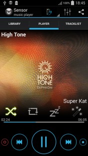 Sensor music player 2.5331. Скриншот 1