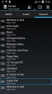 Sensor music player 2.5331. Скриншот 3