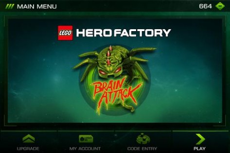 LEGO HeroFactory Brain Attack 15.0.25. Скриншот 7