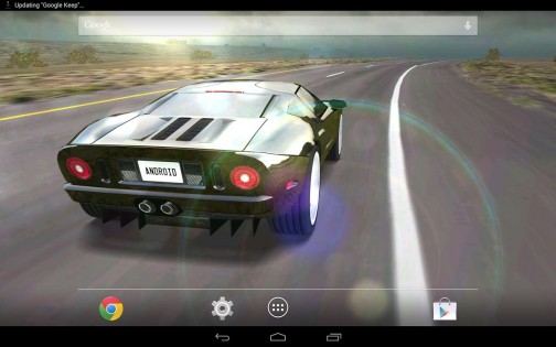 Машина 3D Живые обои 5.4. Скриншот 1
