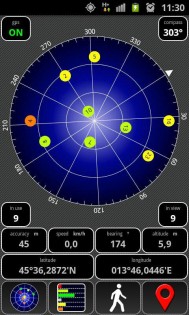 AndroiTS GPS Test 1.48 Free. Скриншот 1