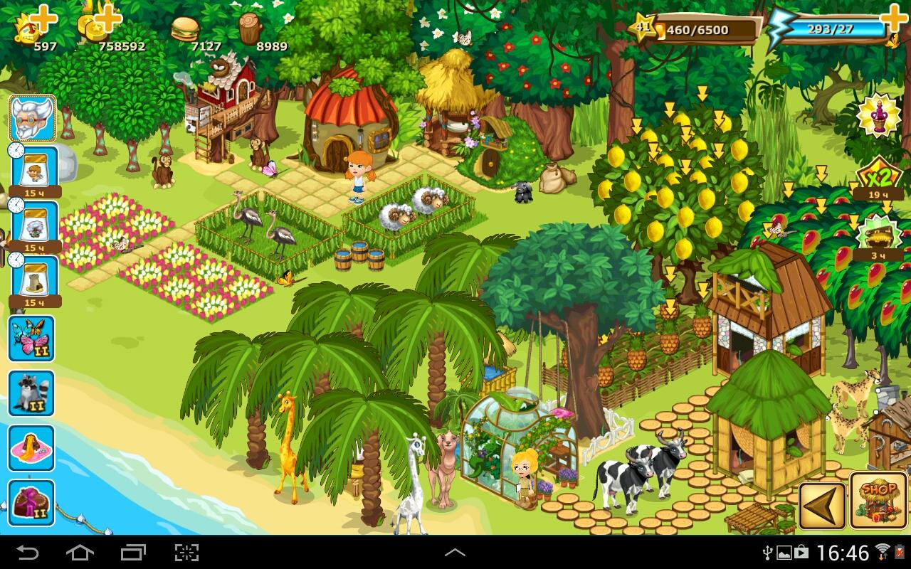 Игра Paradise Island Android
