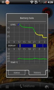 Battery Solo Widget 4.1. Скриншот 3