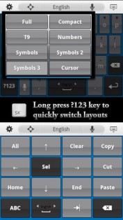 Super Keyboard Free v1.7.1. Скриншот 3