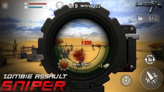 Zombie Frontier: Sniper 2.1. Скриншот 2