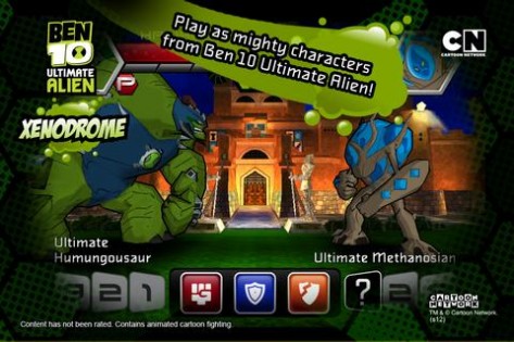 Ben10 Xenodrome 1.3.2. Скриншот 13